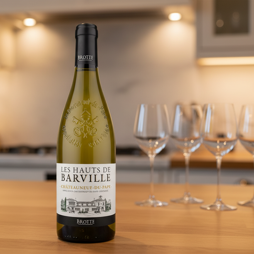 LES HAUTS DE BARVILLE Châteauneuf-du-Pape Blanc 2023 - Maison Molinet