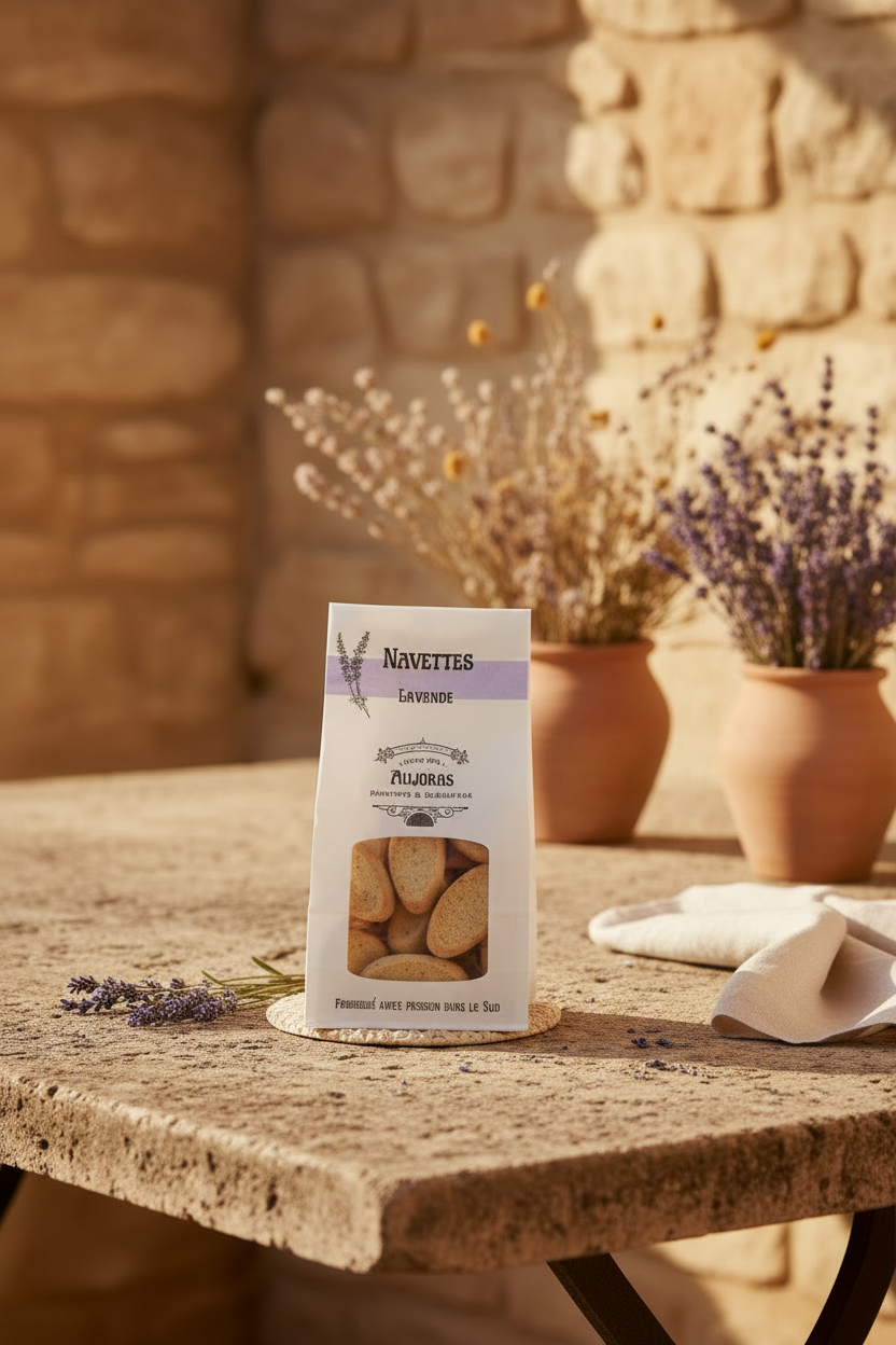 Navettes à la Lavande (180 g) Maison Molinet