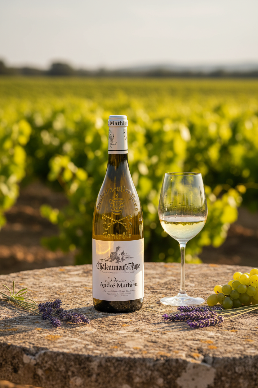 Châteauneuf-du-Pape Blanc "Tradition" 2024 – Domaine André Mathieu Maison Molinet