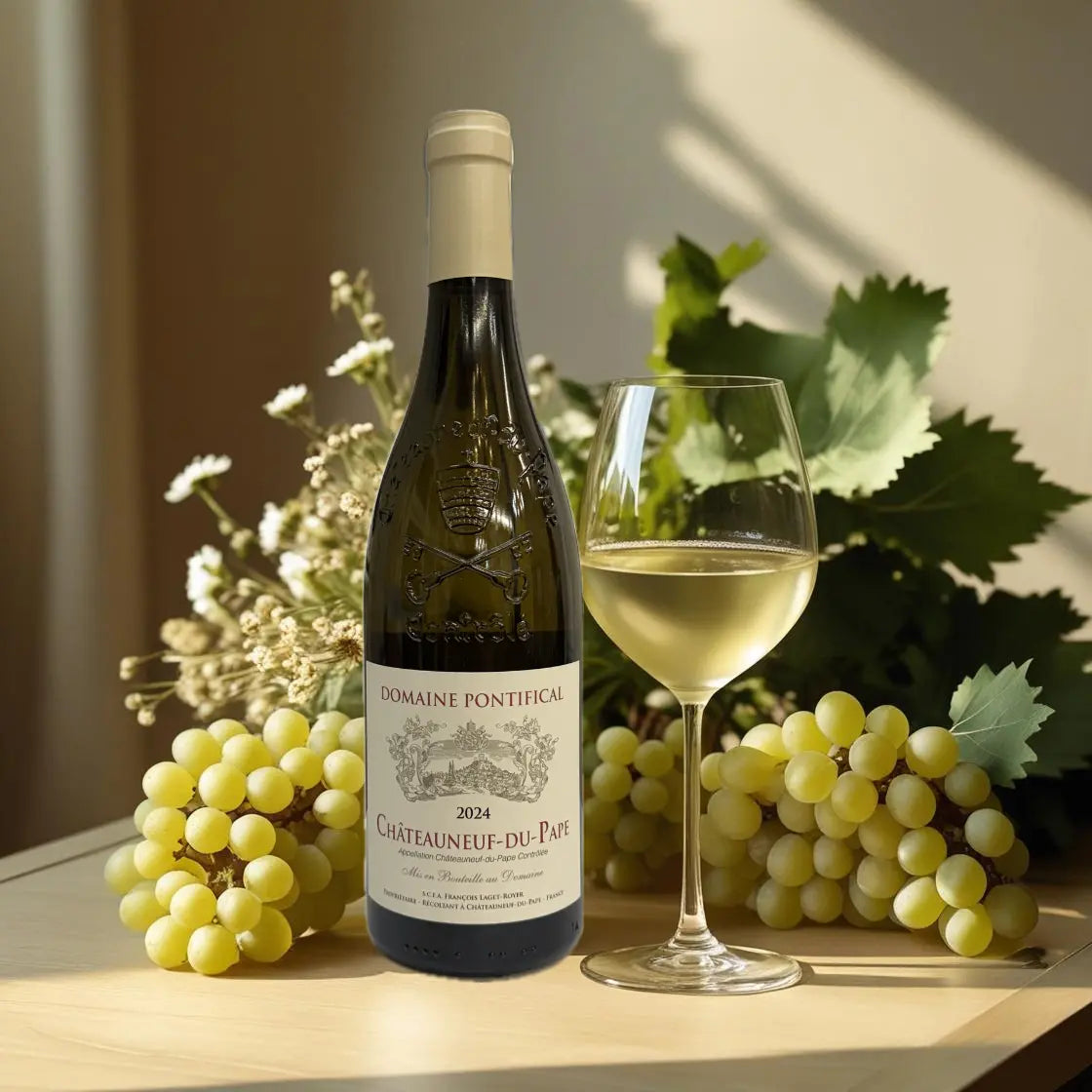 Châteauneuf-du-Pape Blanc 2024 – Domaine Pontifical Maison Molinet
