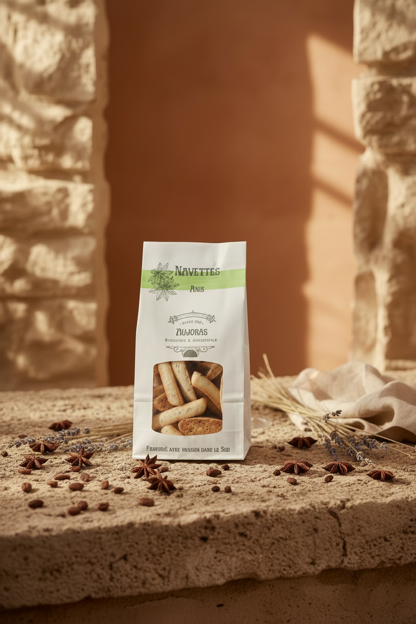 Navettes à l’Anis  (180 g) Maison Molinet