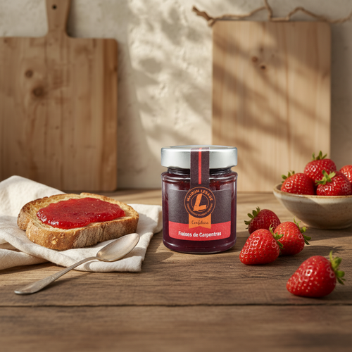 Confiture Fraises de Carpentras  240gr Maison Molinet
