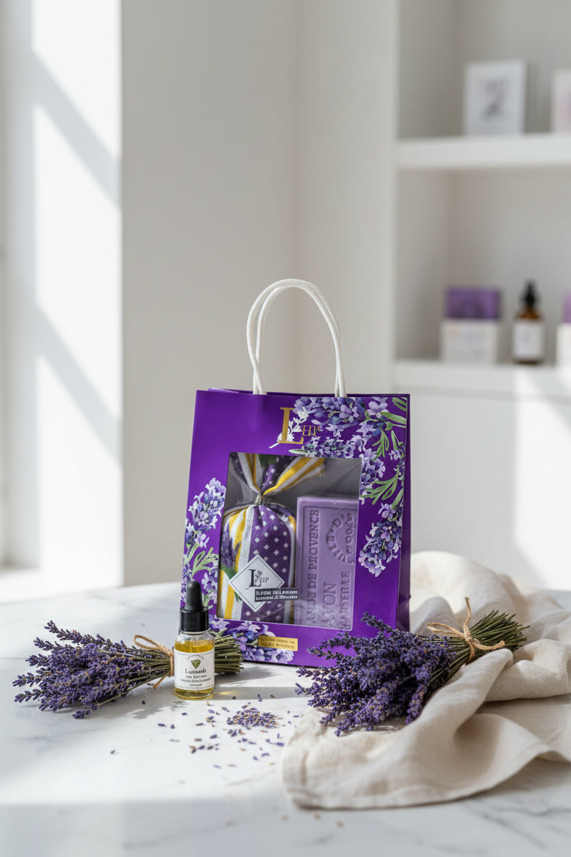 Sac Cadeau Lavande Maison Molinet