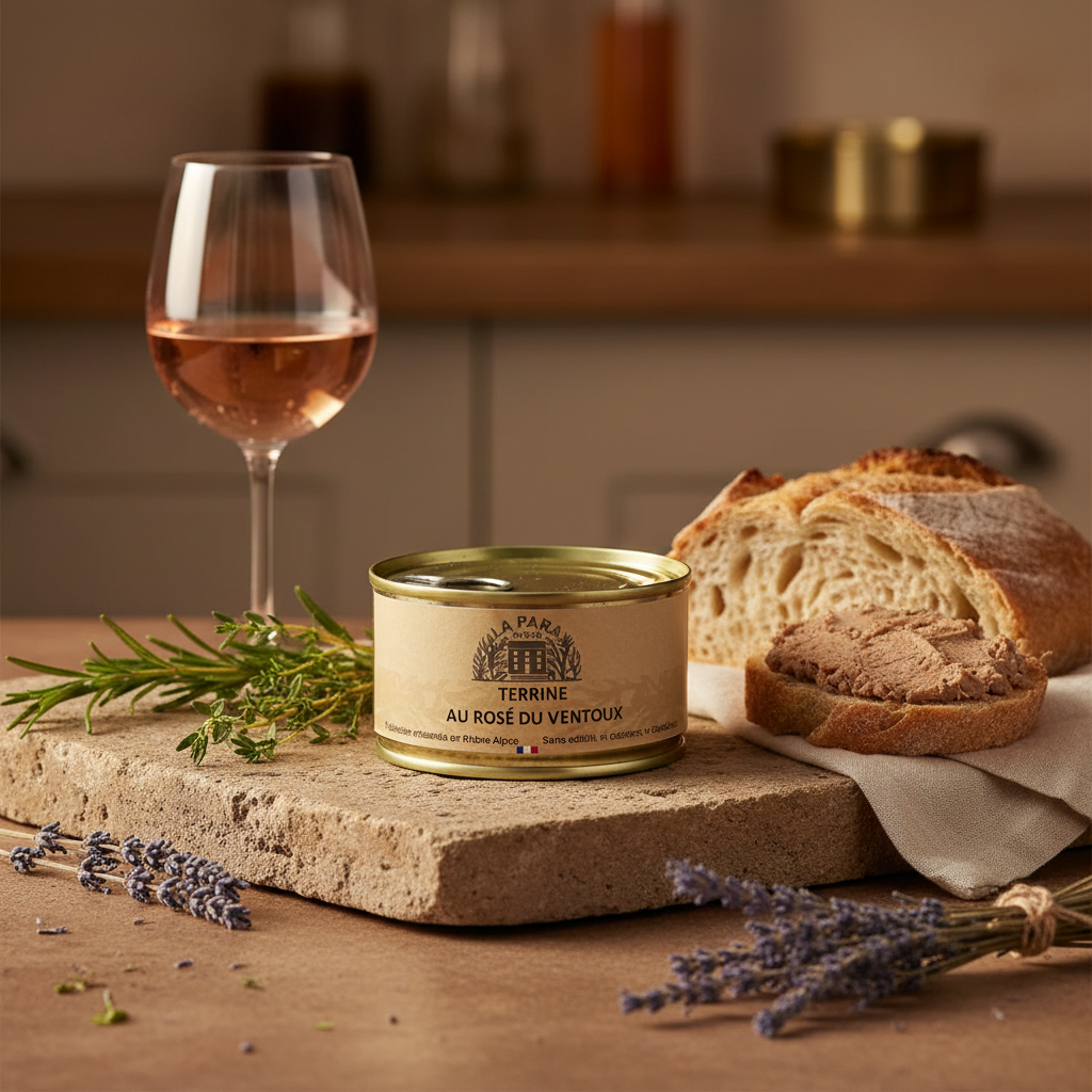 terrine au rosé du Ventoux Maison Molinet