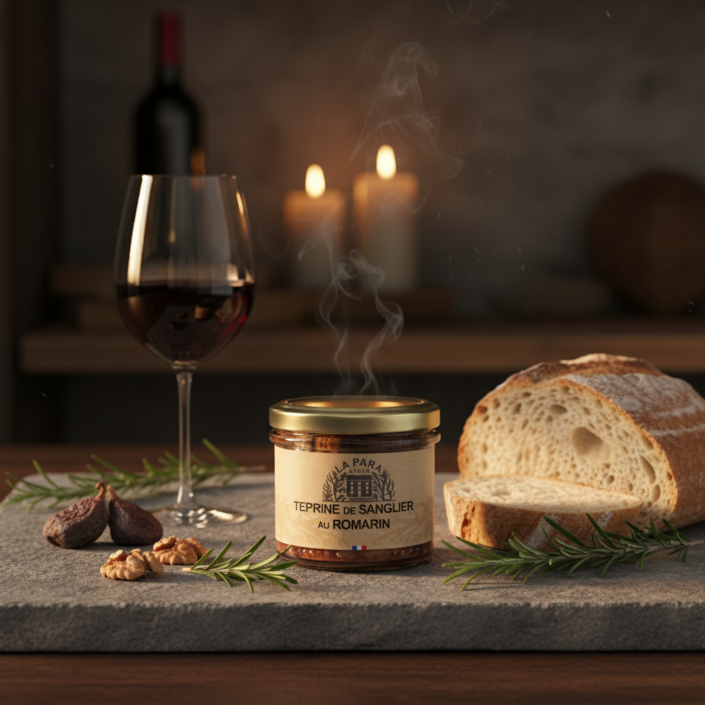 terrine de sanglier au romarin 90g Maison Molinet