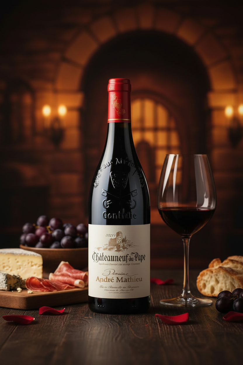 Châteauneuf-du-Pape Tradition 2021 – Domaine André Mathieu Maison Molinet