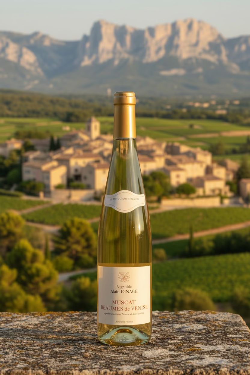 Muscat Beaumes de Venise Blanc 2024 "Le Grain d’Antonin" – Alain Ignace Maison Molinet